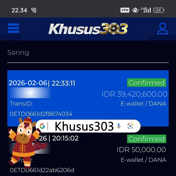 KHUSUS303 Login Resmi APK 2026