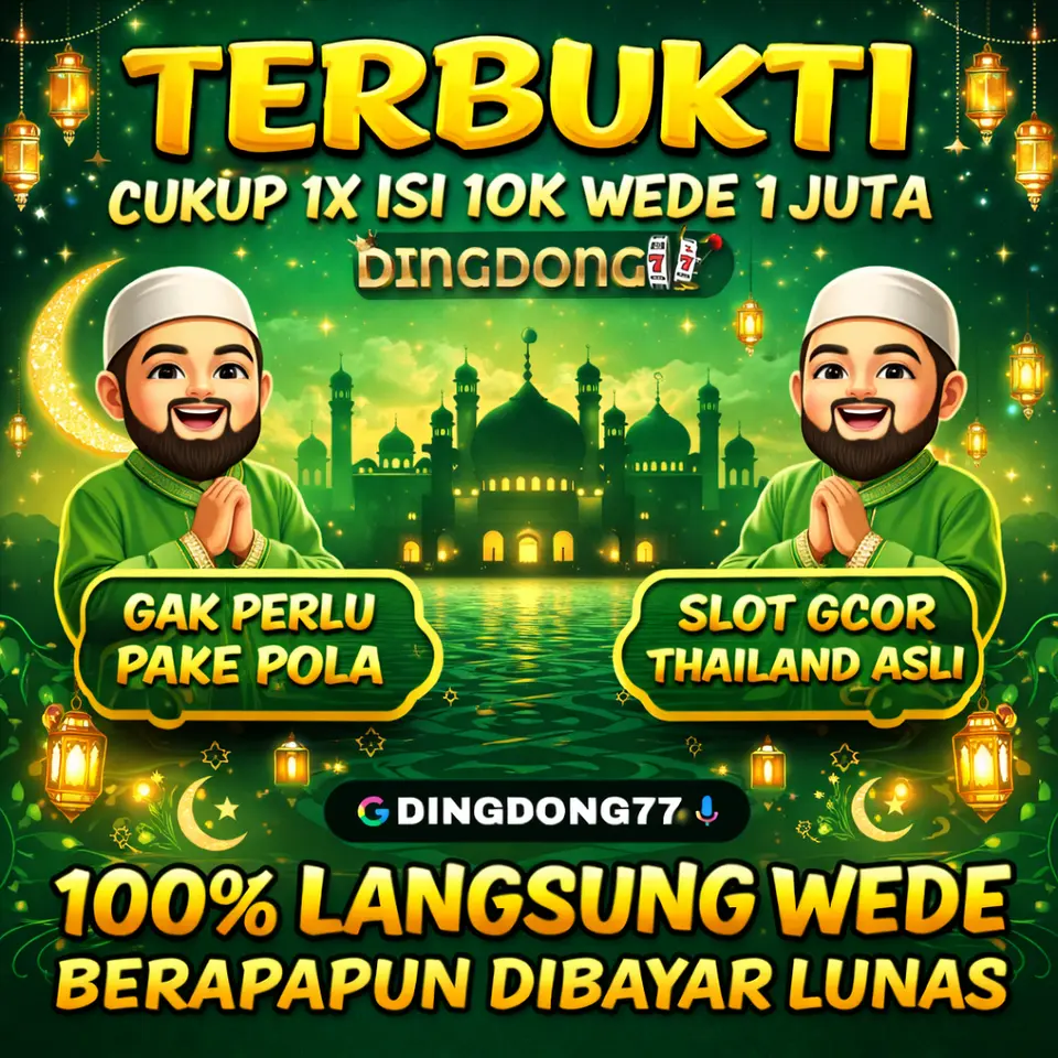 DINGDONG77 Masuk Resmi 2026 Aplikasi