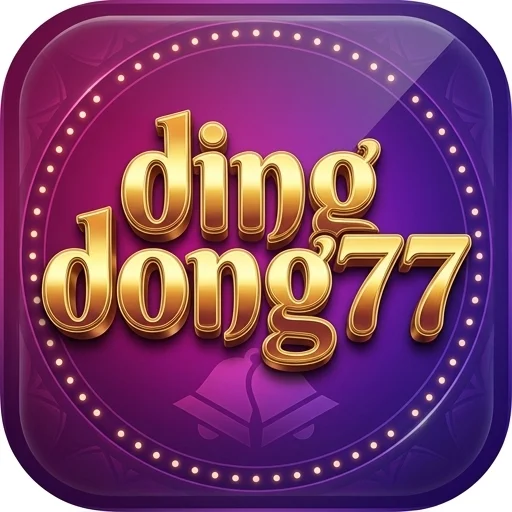 dingdong77 Logo - Resmi